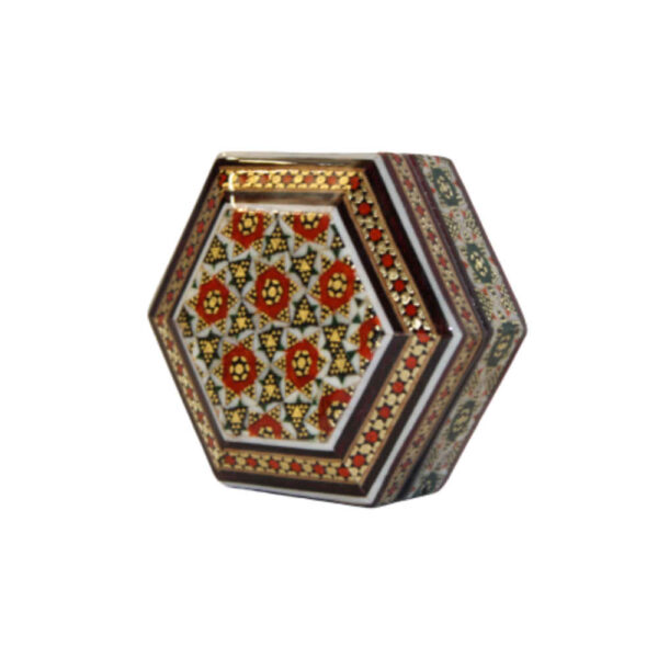 手工木质首饰盒 – 波斯哈塔姆工艺 Eslimi 款