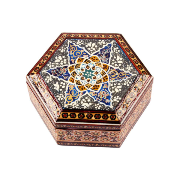 手工木质首饰盒 – 波斯哈塔姆工艺 Javan 款