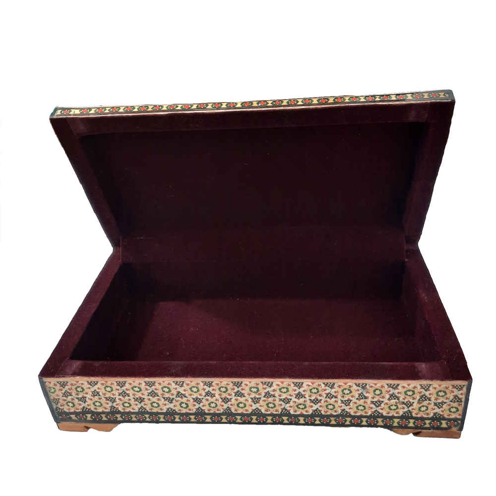 手工木质首饰盒 – 波斯哈塔姆工艺 Nazanin 款