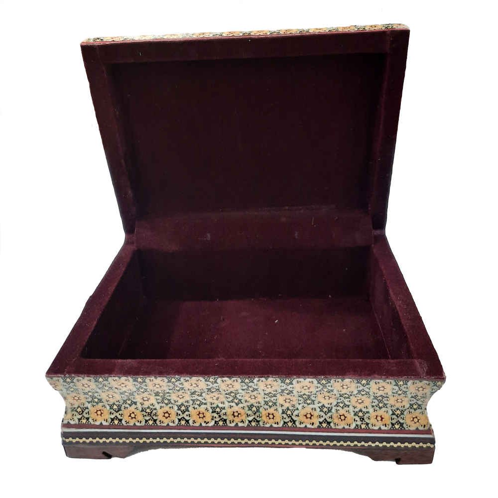 手工木质首饰盒 – 波斯哈塔姆工艺 Paeez 款