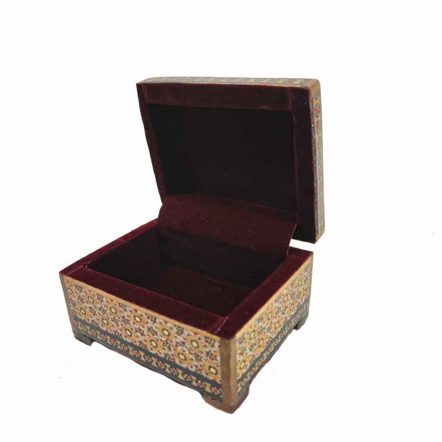 手工木质首饰盒 – 波斯哈塔姆工艺 Roshan 款