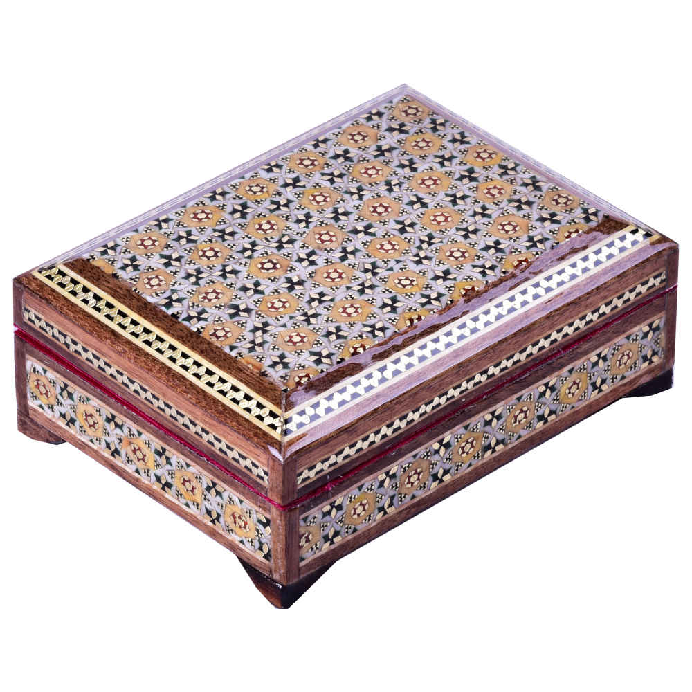 Main image of 手工木质首饰盒 – 波斯哈塔姆工艺 Atoosa 款