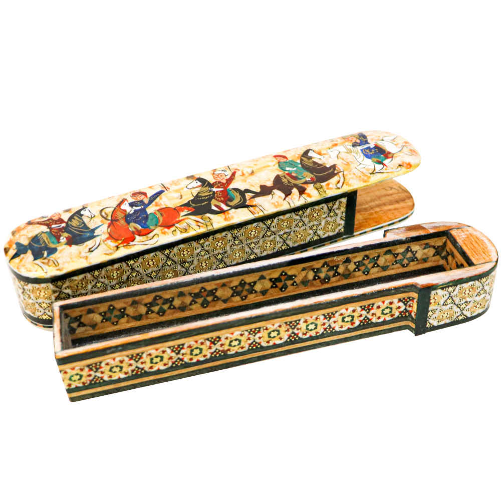 手工木质笔盒 – Kamal 系列