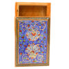 Thumbnail 2: 波斯木质扑克牌盒 – 哈塔姆珐琅 Tashib 款