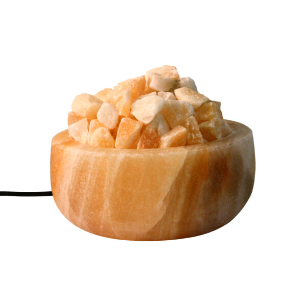波斯碗形盐灯 – Hasti 模型，天然盐块