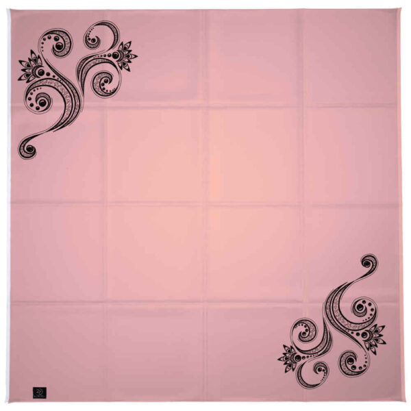 女士夏季花卉印花围巾 – 豪华鲜艳 Lara 设计