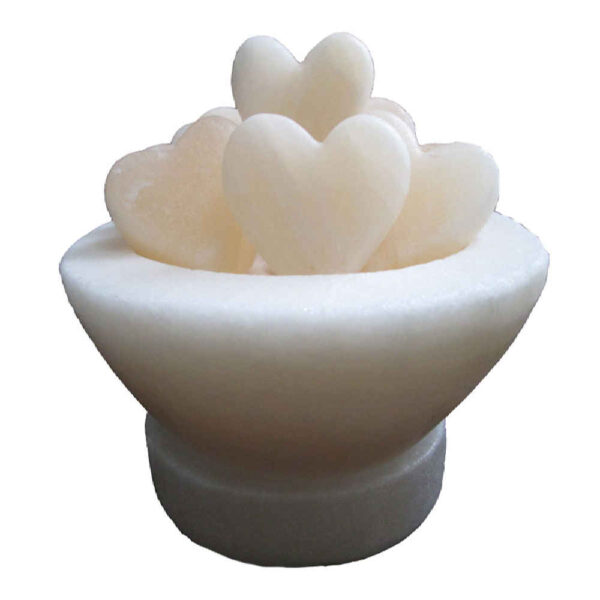 波斯碗形盐灯 – Love 模型，心形盐块