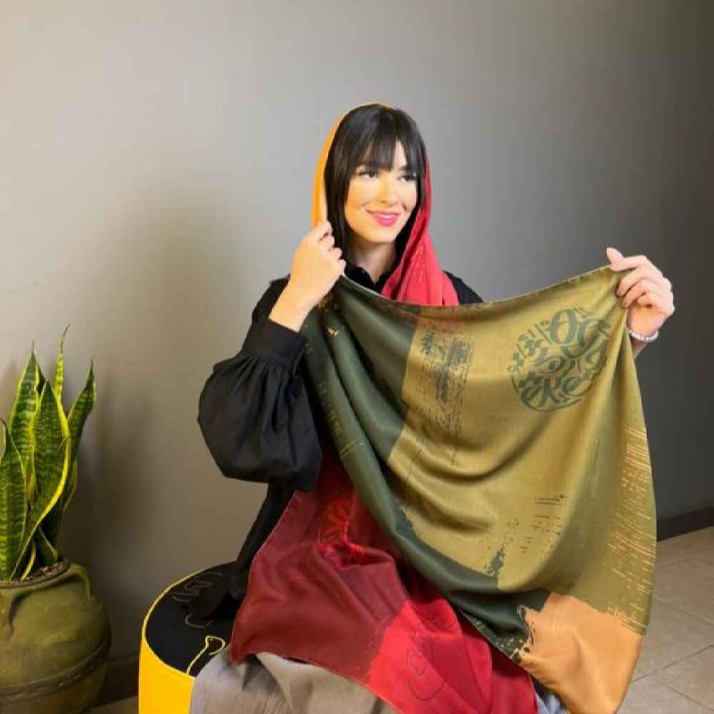 波斯印花轻盈艺术披肩 Koocheh 款