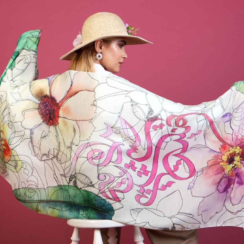 Main image of 波斯印花轻盈艺术披肩 Hess 款