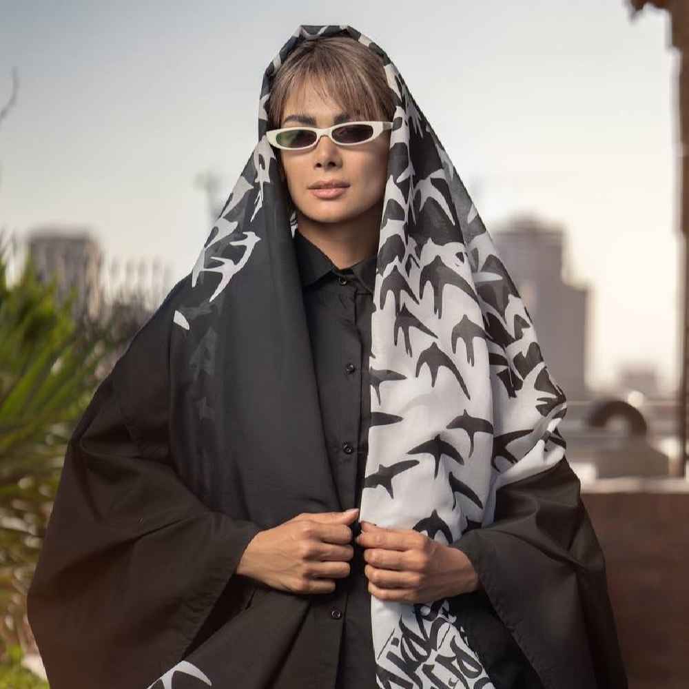 波斯印花轻盈艺术披肩 Parastoo 款
