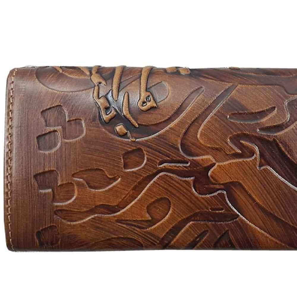 波斯皮革长款女士钱包 – Jahan 设计