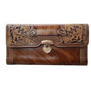 波斯皮革长款女士钱包 – Negar 设计