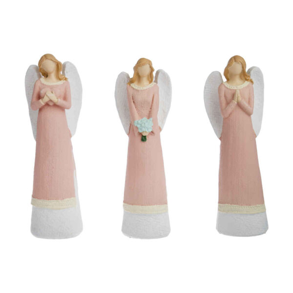 柳树雕像 – 天使，3件套