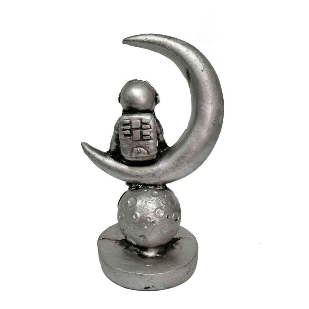 登月宇航员雕像 – 太空探索艺术雕塑