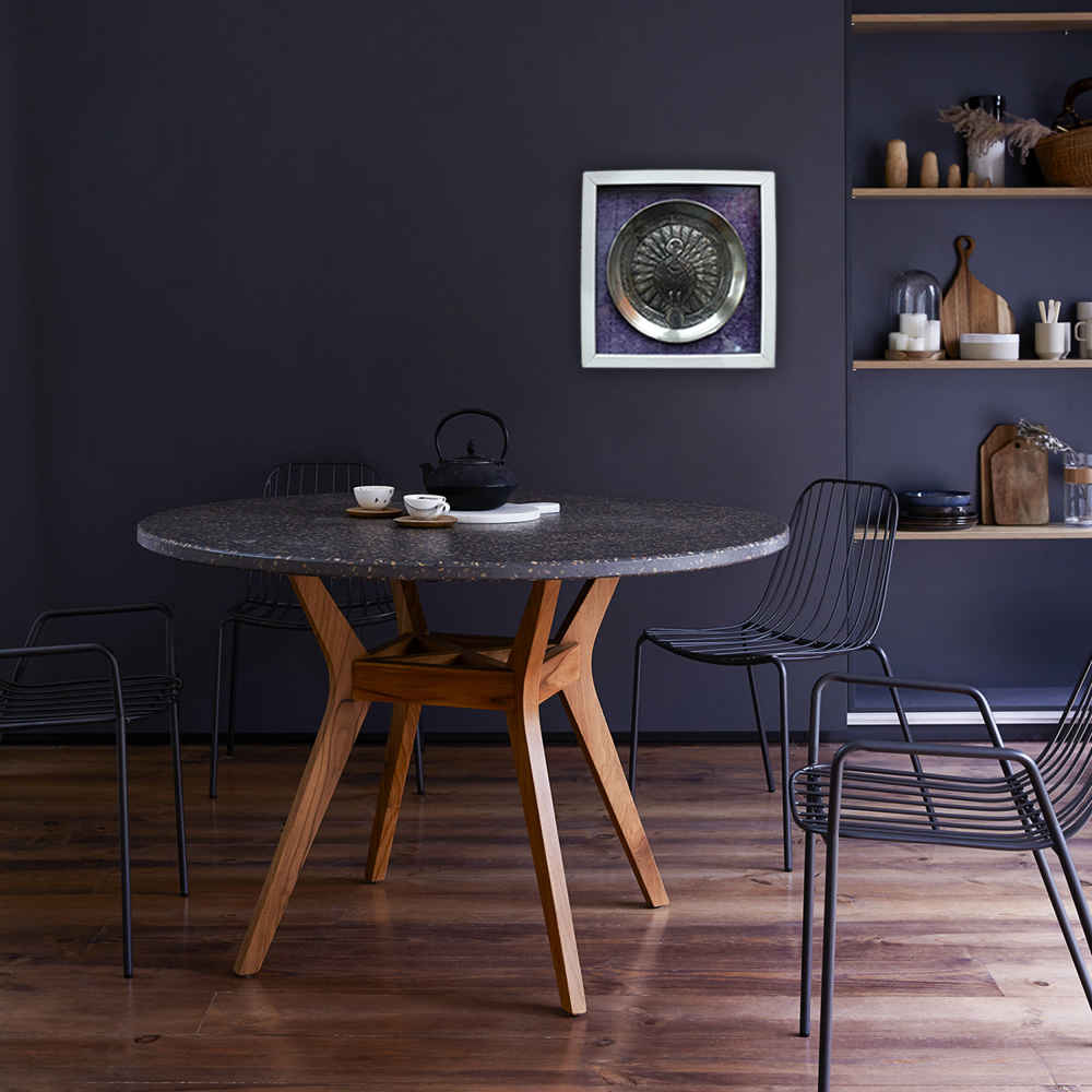 波斯装饰性雕花铜盘——Tavoos（孔雀）