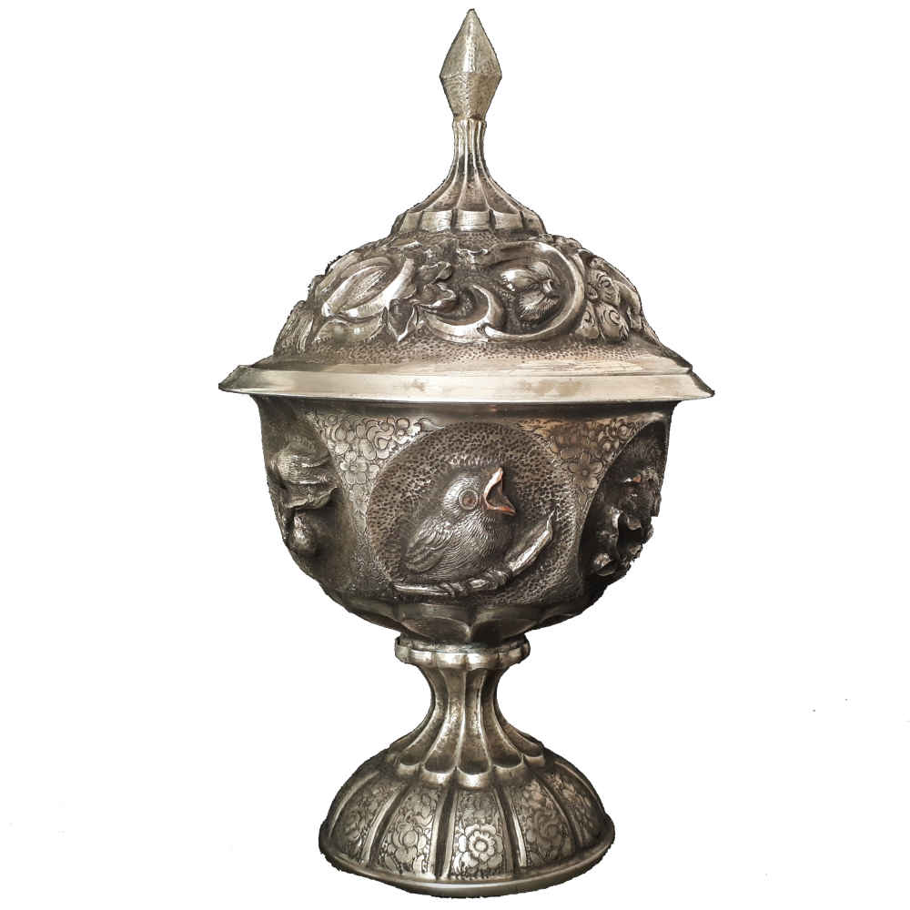 Main image of 手工波斯雕刻铜制糖碗 Barjasteh 款