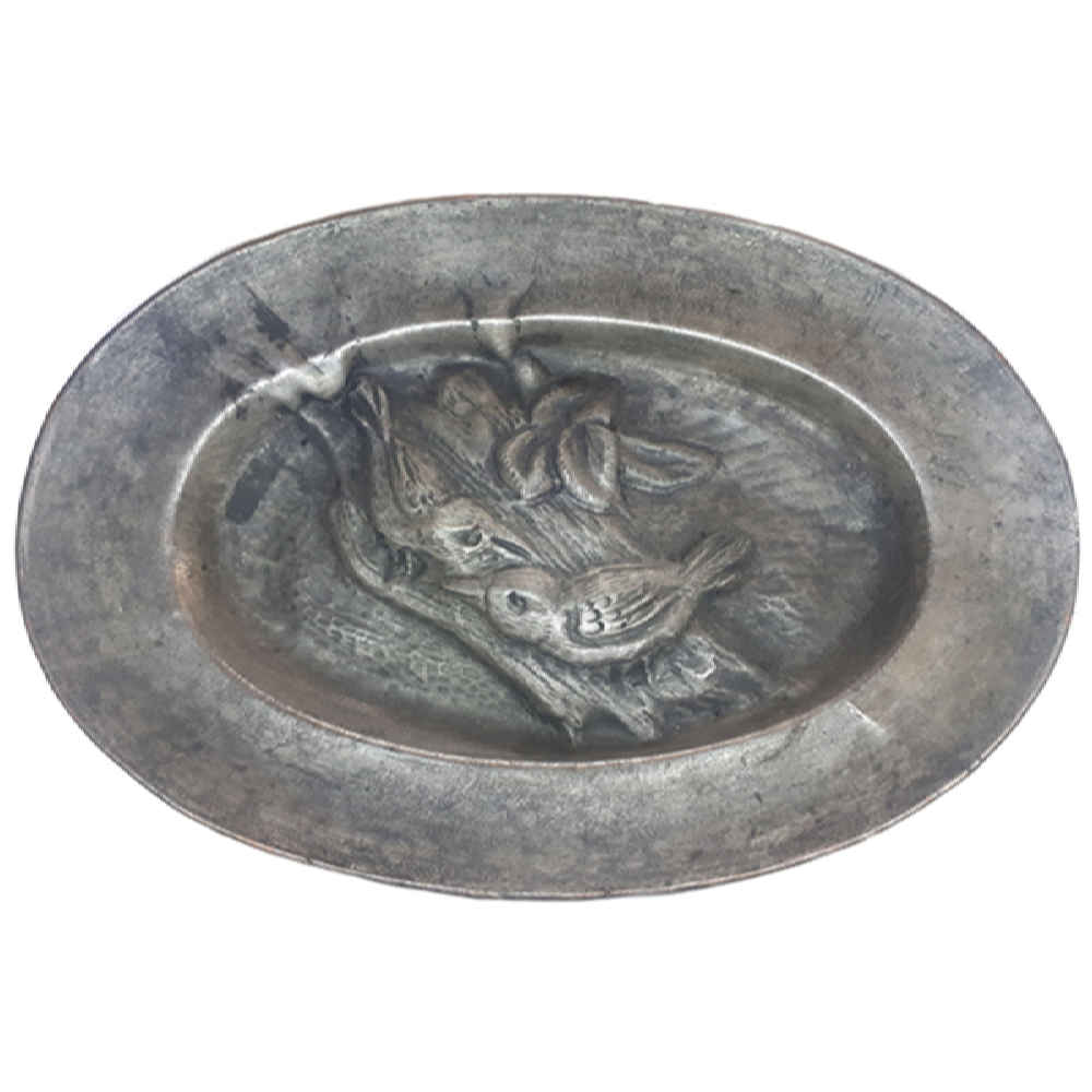 Main image of 装饰性铜托盘——波斯手工雕刻工艺：Barjasteh（浮雕）