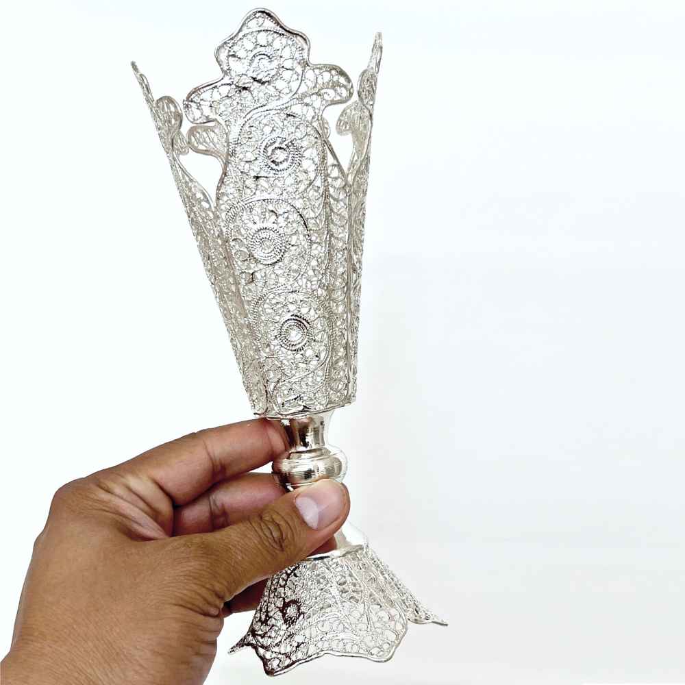 手工波斯镂花装饰花瓶 Parya