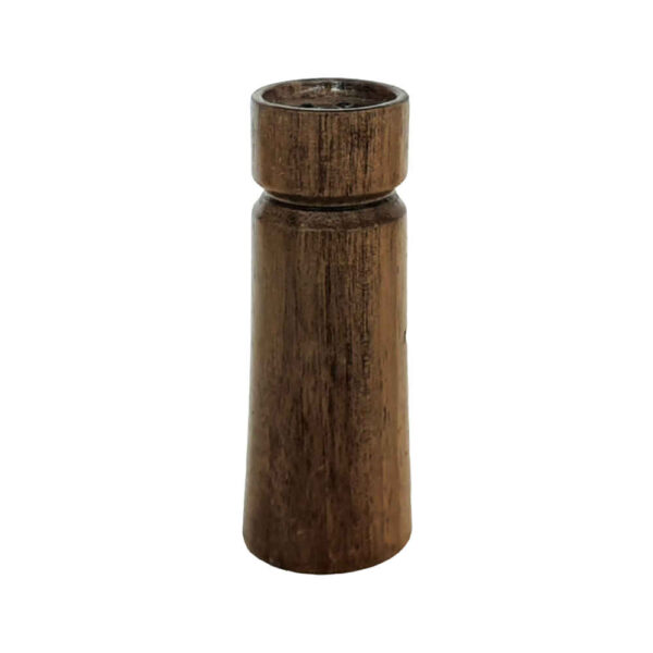 木质盐和胡椒调味罐套装 – Dina（3 件装）