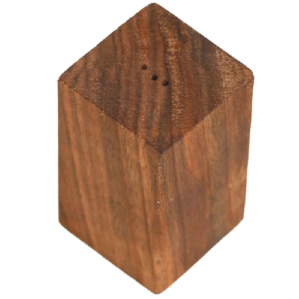 木质盐和胡椒调味罐套装 – Rayka