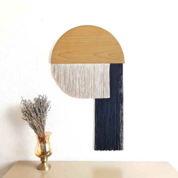 波西米亚风编绳挂毯艺术 – Bina