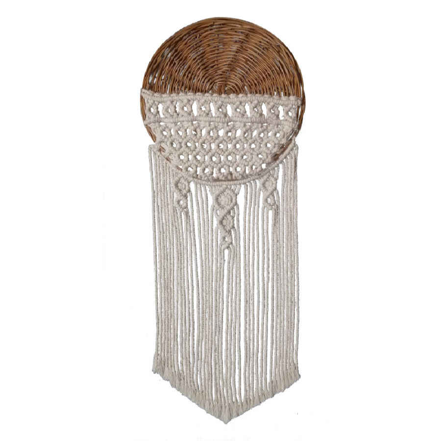 Main image of 波西米亚风编绳挂毯艺术 – Diamond