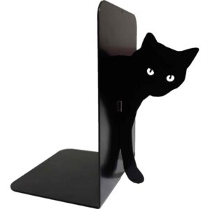 猫咪主题金属艺术书挡 – 温馨或宠物主题装饰的理想选择