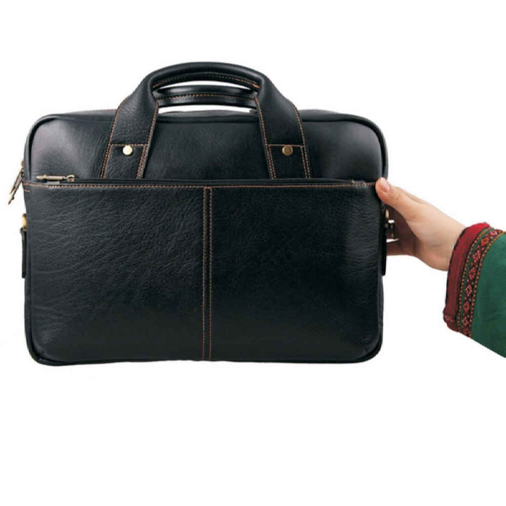 波斯皮革公文包 – Araz 款