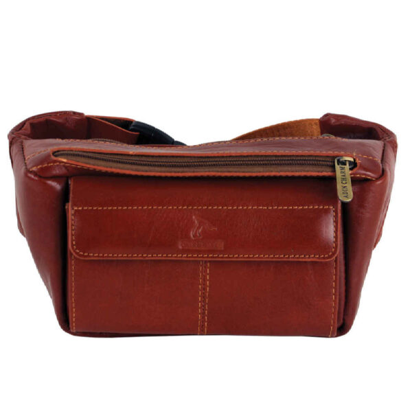 真皮腰包，配可调节腰带 – 日常随身