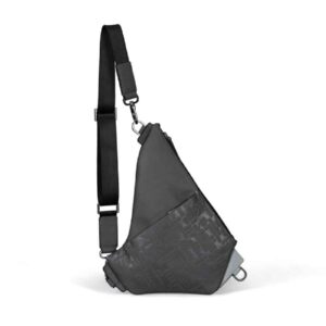 真皮腰包，配可调节腰带 – 男士时尚配饰