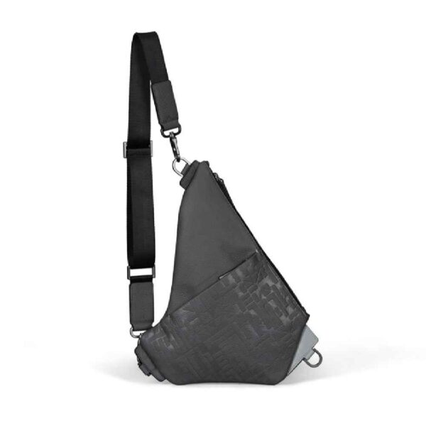 真皮腰包，配可调节腰带 – 男士时尚配饰