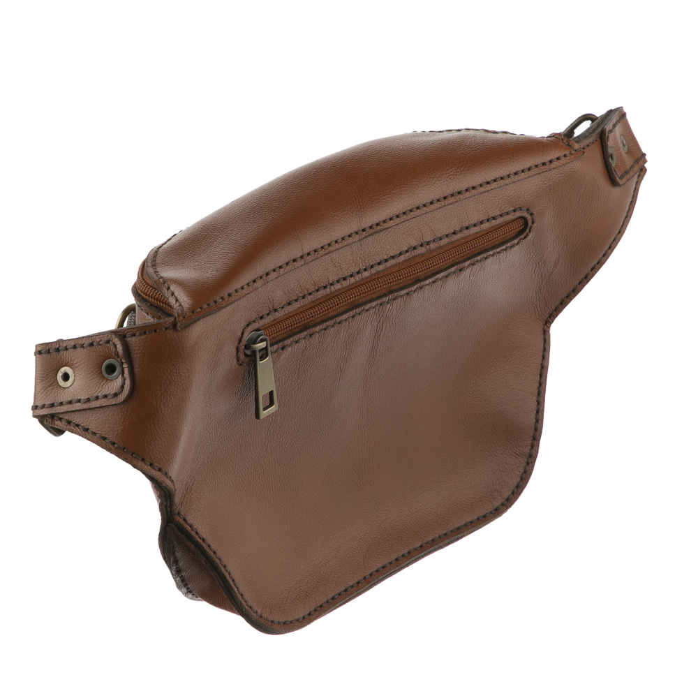 真皮腰包,配可调节腰带 – 男士时尚宣言