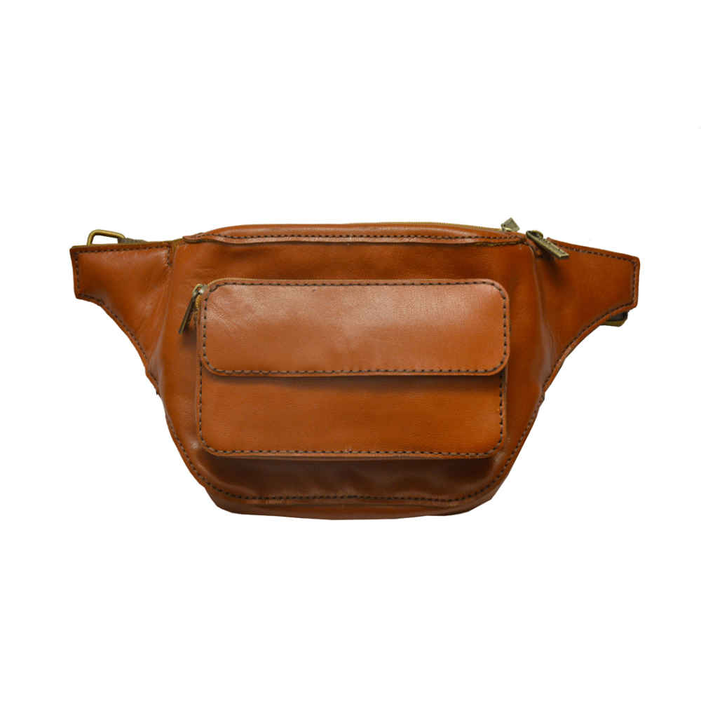 Main image of 真皮腰包，配可调节腰带 – 女士时尚宣言