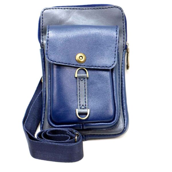 真皮腰包，配可调节腰带（男士款） – 每日必需品