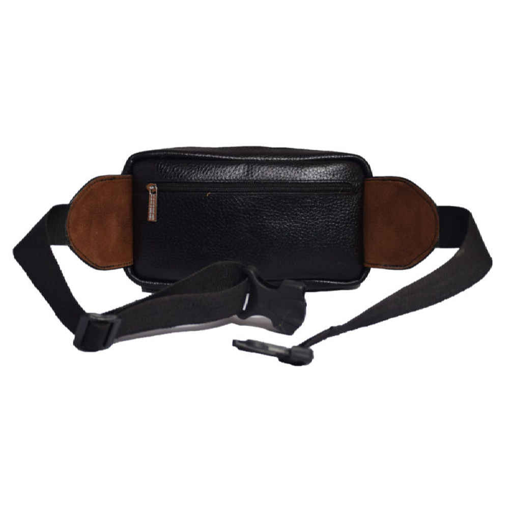 真皮腰包，配可调节腰带 – 日常使用的时尚宣言