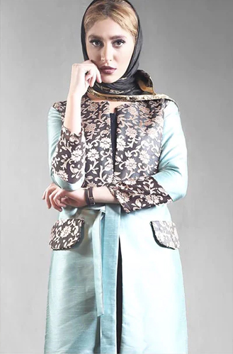 选购波斯女式长外套