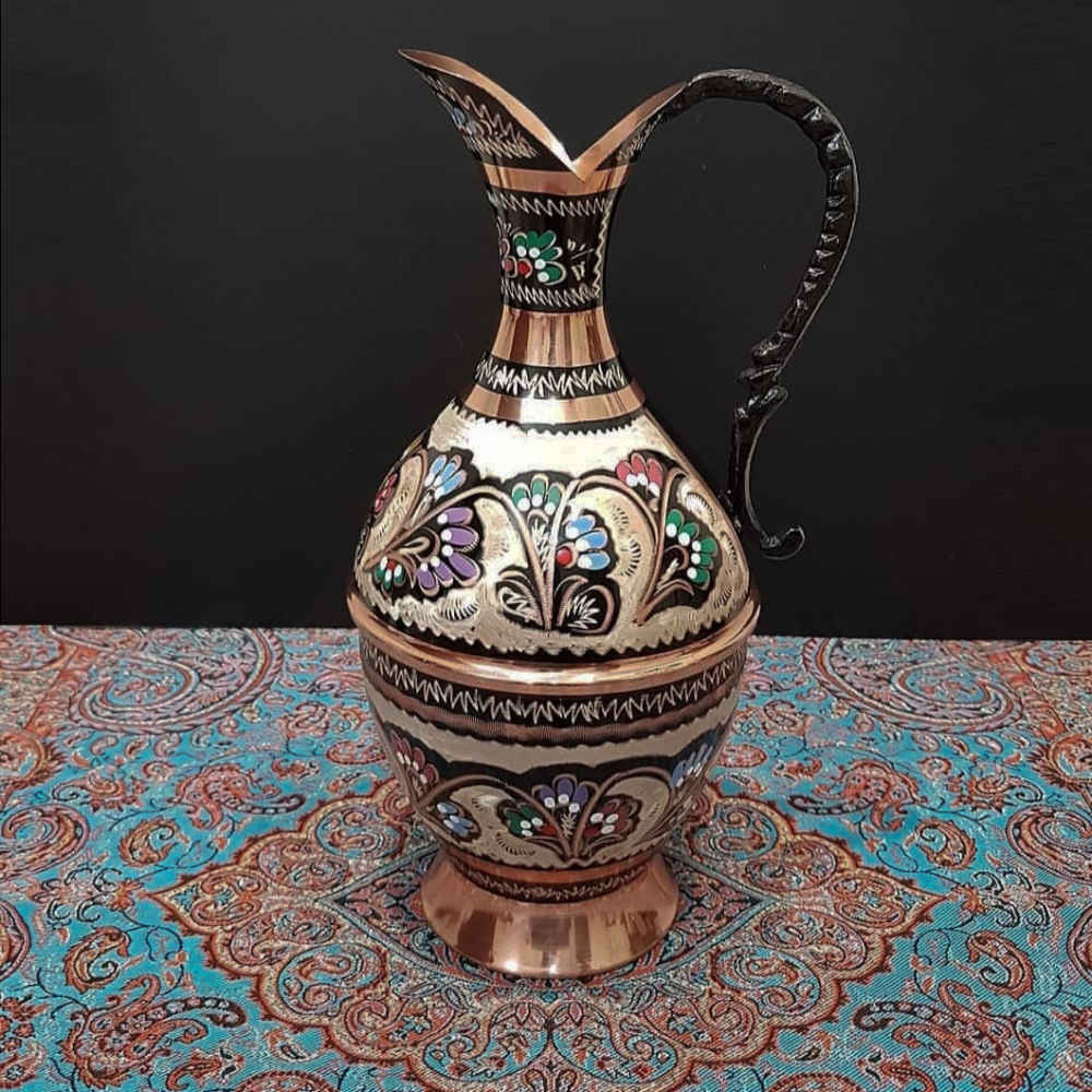 波斯米纳卡里珐琅手工装饰水壶 Elika 款