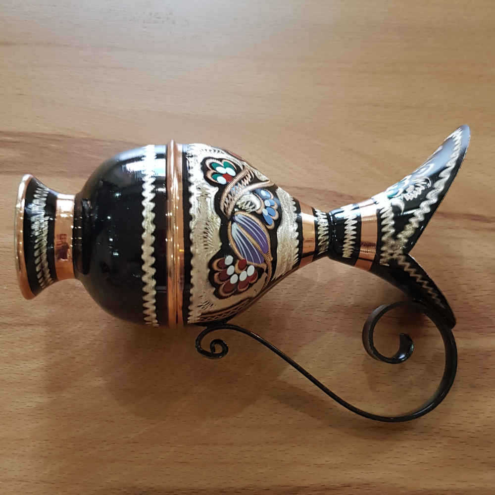 波斯米纳卡里珐琅手工装饰水壶 Zaman 款