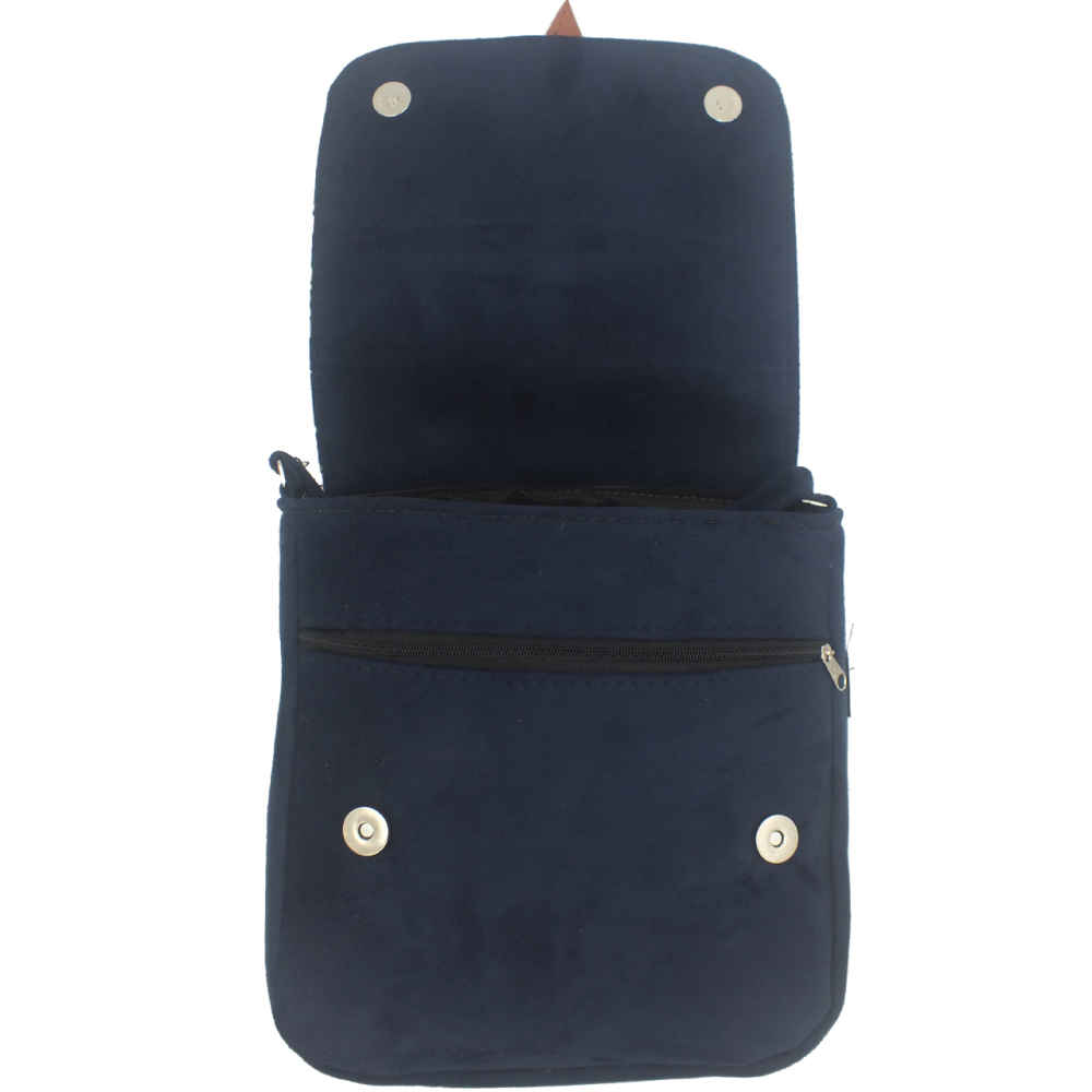 波西米亚风斜挎单肩包,花卉图案 – Sarvin 款