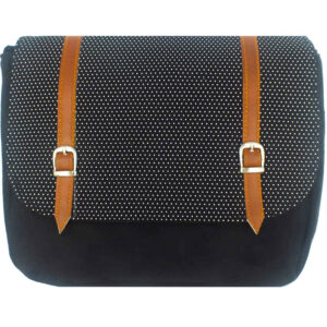 波西米亚风斜挎单肩包，斑点设计