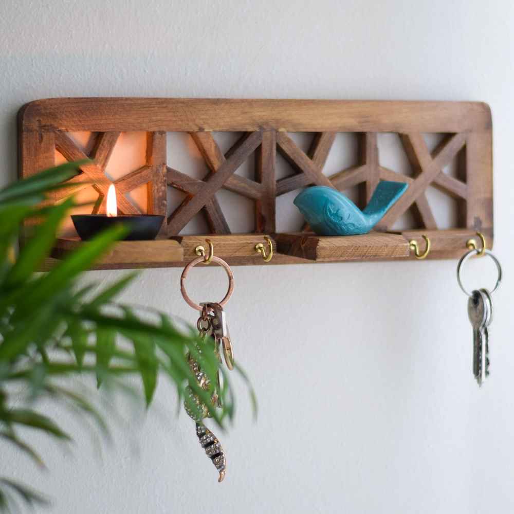 装饰性墙壁钥匙挂架 – Prandeh 设计
