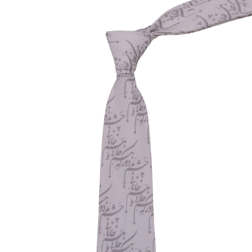 男士领带 – 波斯风格艺术书法 Sher 款