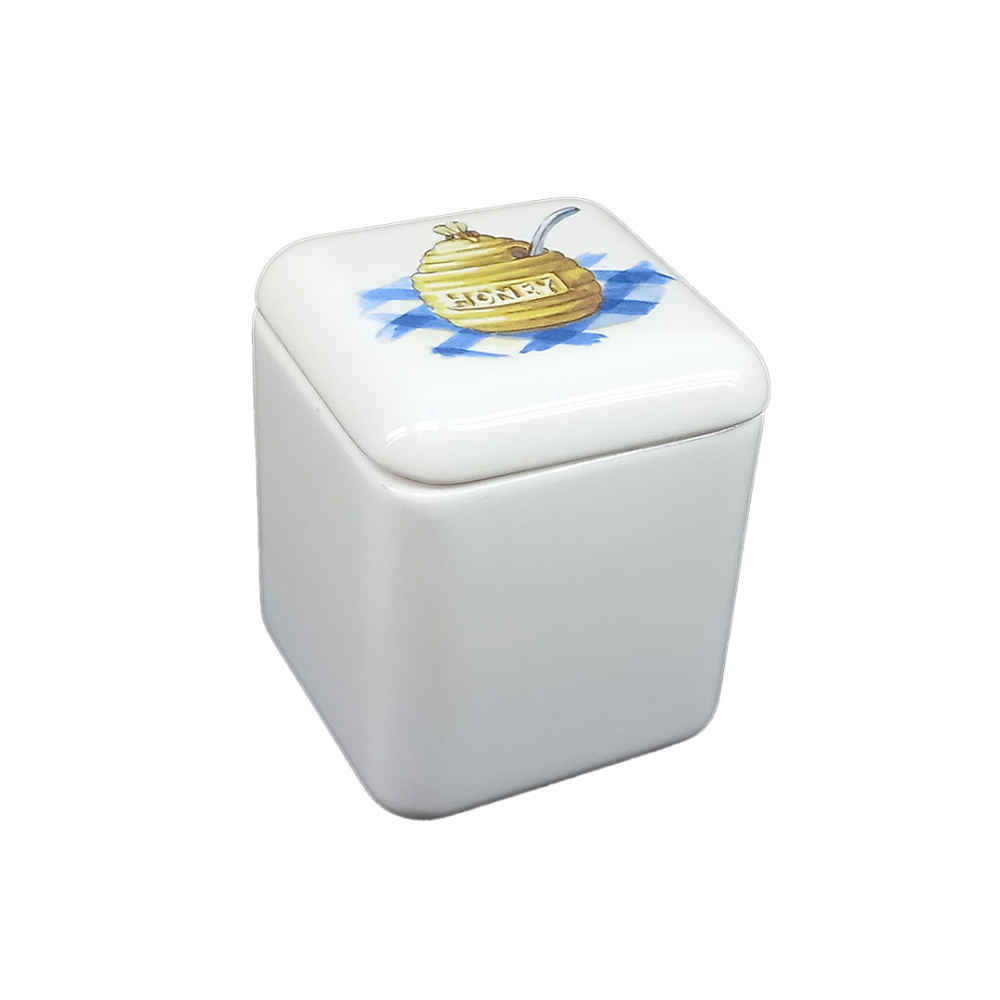 Main image of 陶瓷罐套装 – 厨房收纳与整理理想选择，Honey（3 件套）