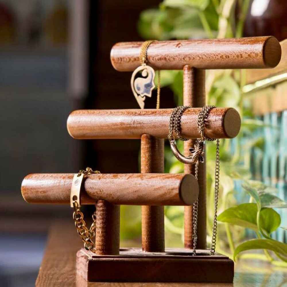 创意木质首饰收纳架 – 型号Barbara