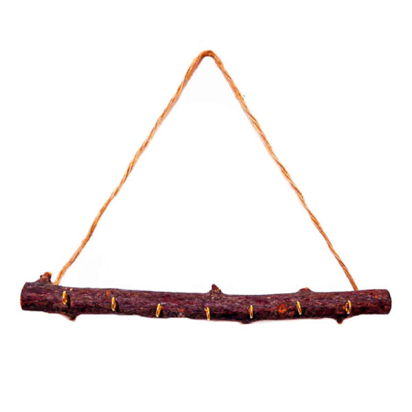 创意木质首饰收纳架 – 型号Rustic（2件装）