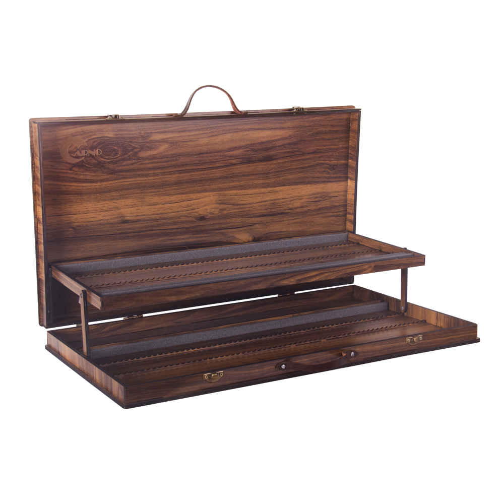 Main image of 带抽屉的木制120色彩色铅笔盒 — 艺术家卡诺版