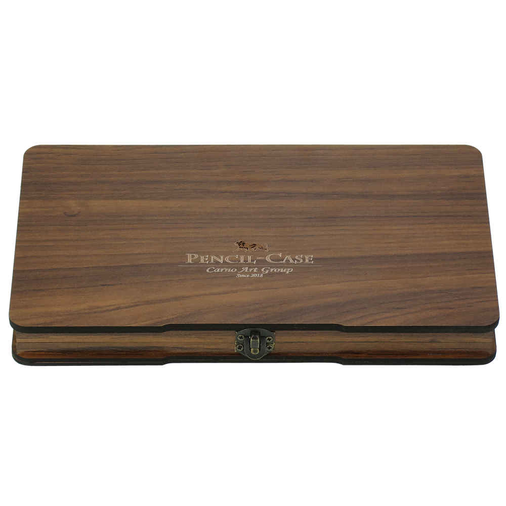 木制24色彩色铅笔盒 — 艺术家拉哈系列