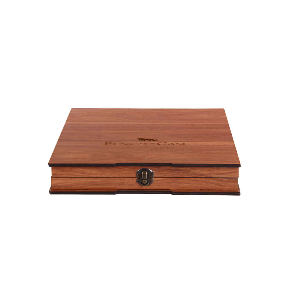 带抽屉的木制60色彩色铅笔盒 — 艺术家卡诺系列