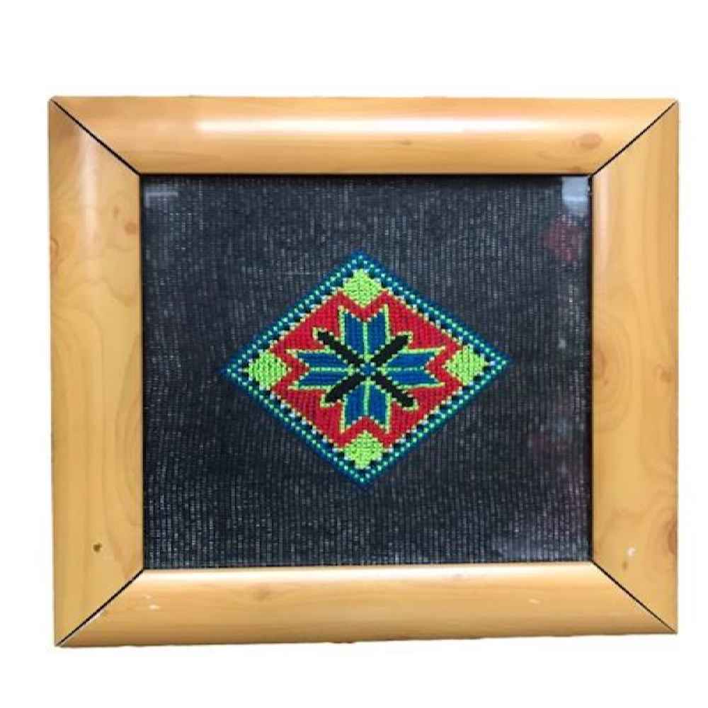 Main image of 波斯刺绣挂毯——花卉 Hadi 图案纺织艺术