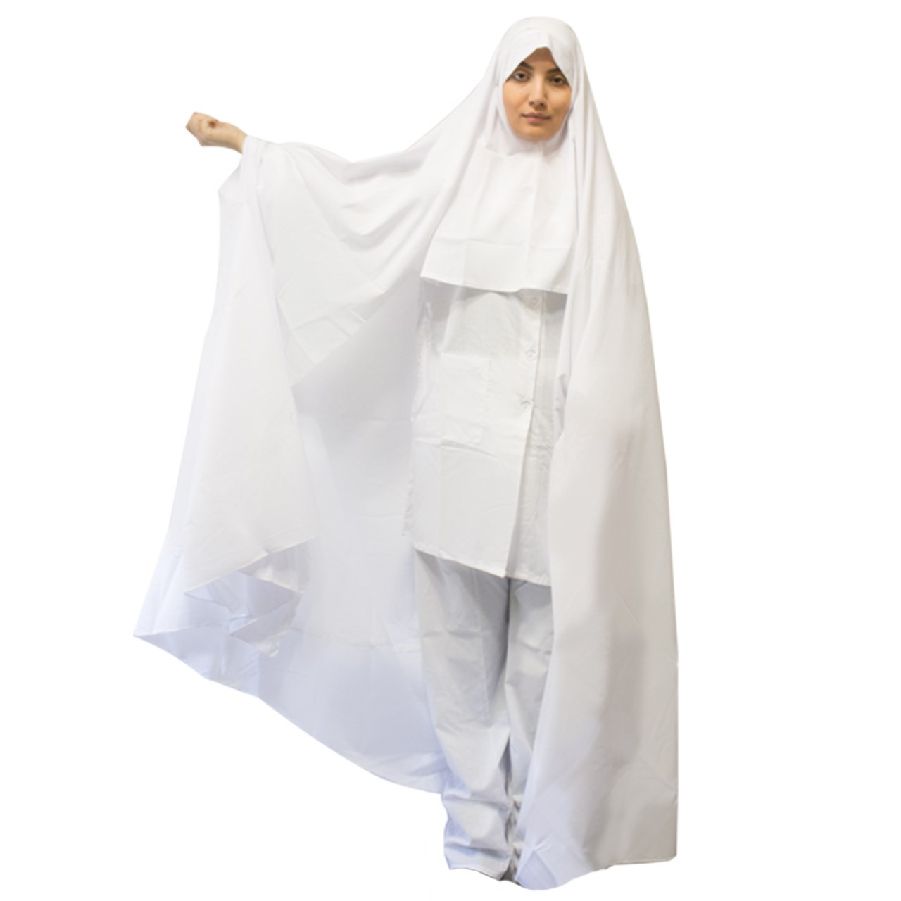 Main image of 朝觐女性 Ihram 服装 – 中号